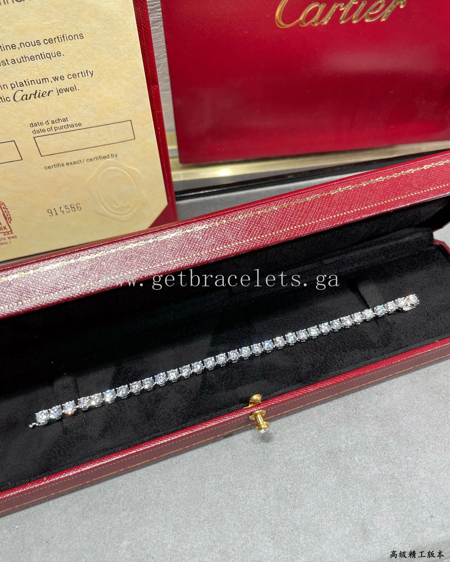 Cartier Essential Lines Diamonds Bracelet Rose Gold/White Gold