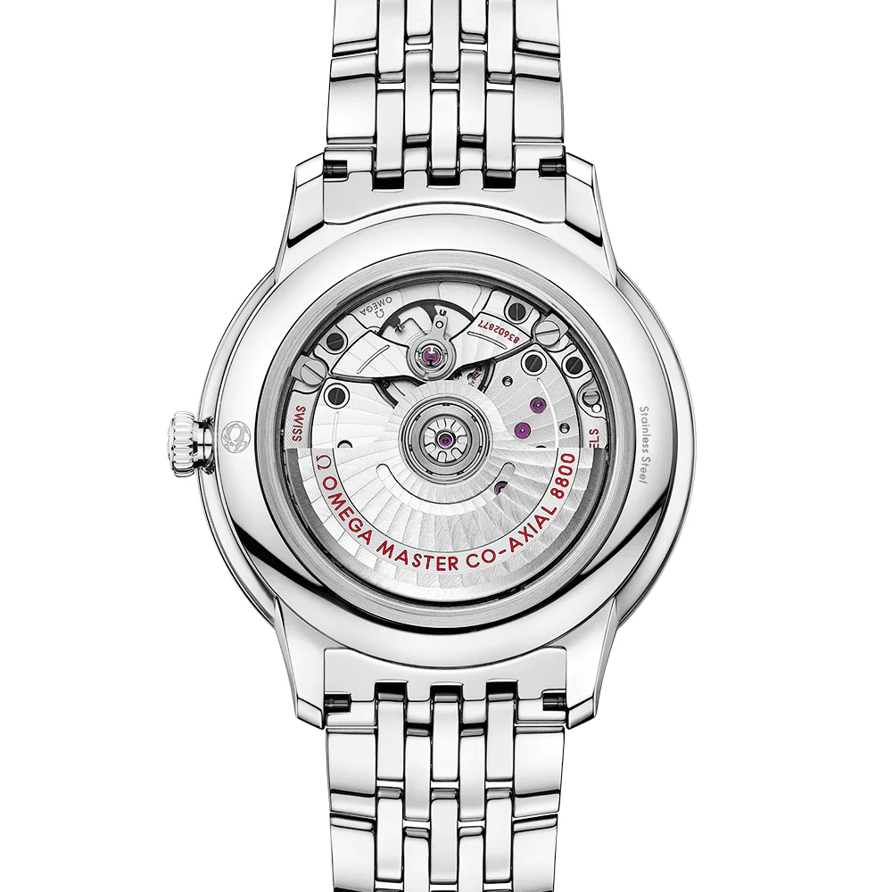 De Ville Prestige 40mm Silver Dial Men's Automatic Bracelet Watch