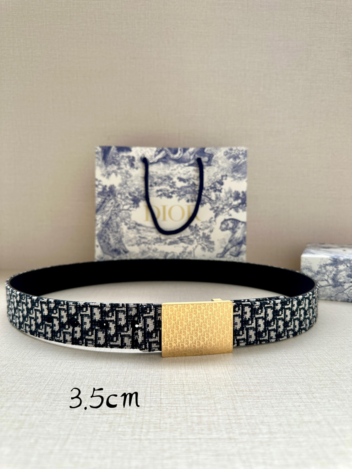 Dior Leather Belts 1:1 Mirror Version