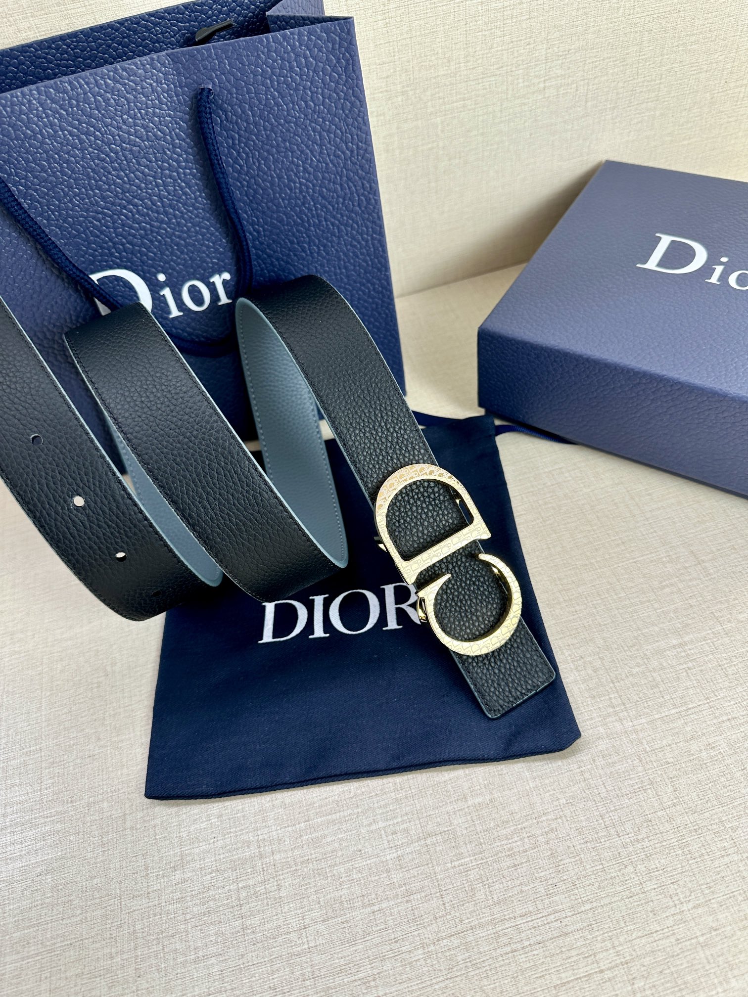Dior Leather Belts 1:1 Mirror Version