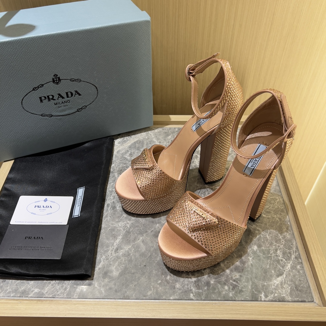 Prada shoes Diamond high heels 14CM PD006