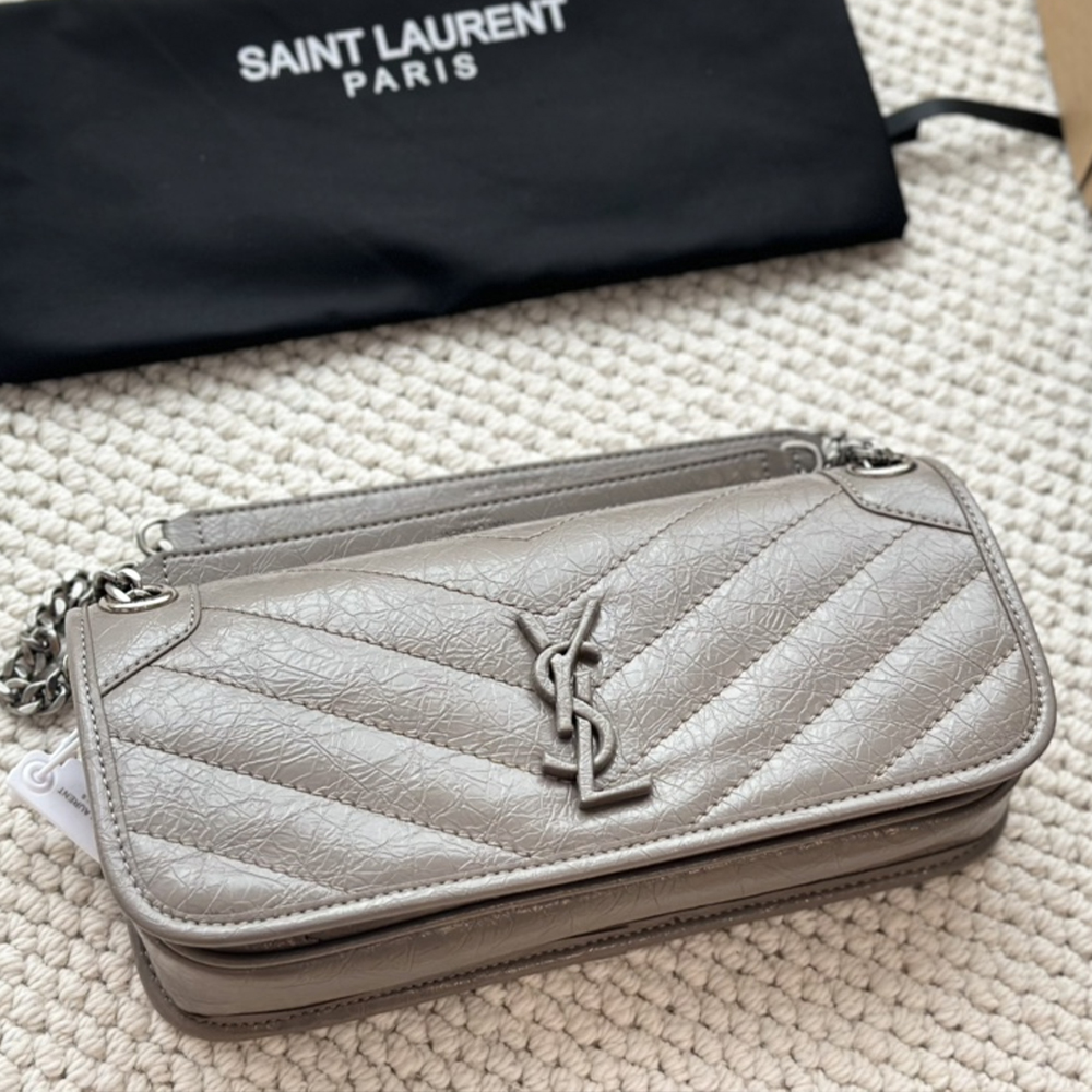 Saint Laurent YSL Leather Chain Shoulder Bag Crossbody Bag(Replica)
