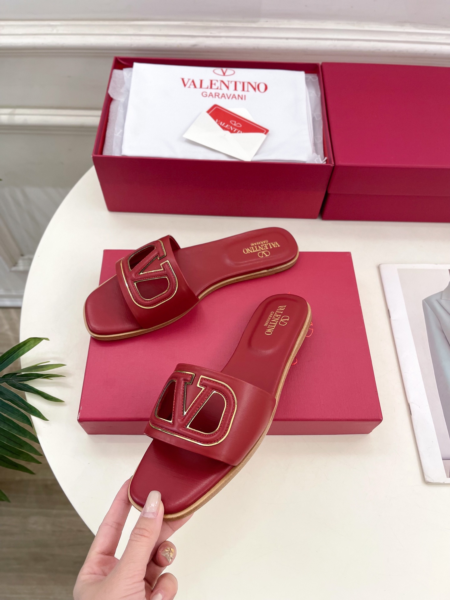 Valentino Shoes Slipper Valentino Garavani Roman Stud Women's Slippers