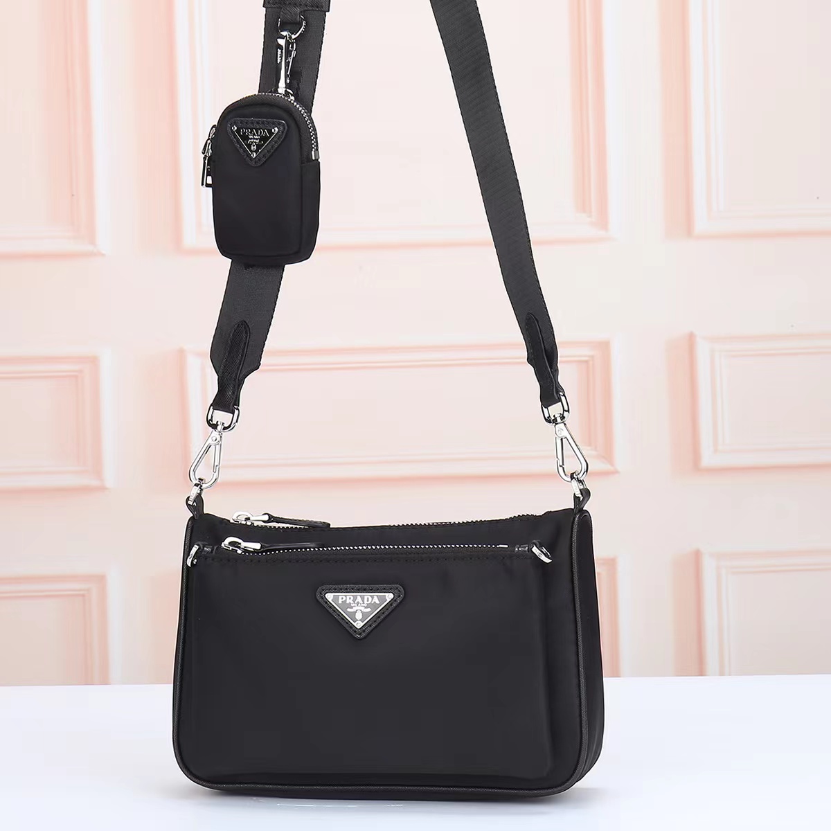 Prada Shoulder Bag 1168 TS561 23cm