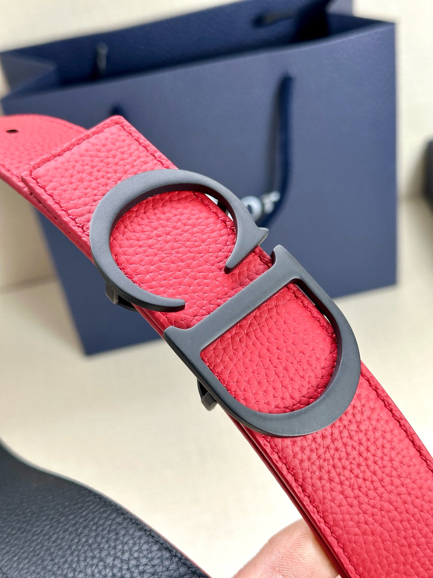 Dior Leather Belts 1:1 Mirror Version