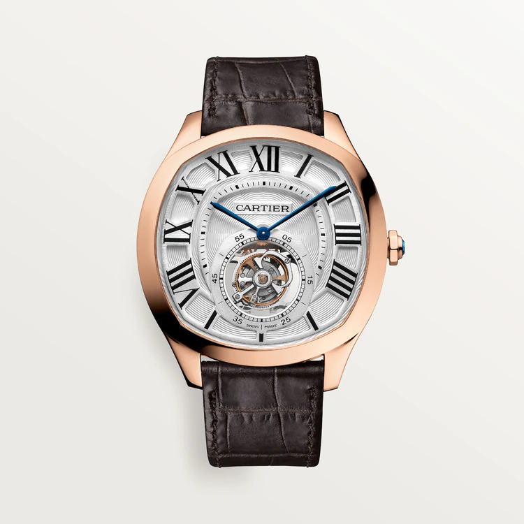 Cartier Drive 18K Rose Gold Men��s Watch, W4100013