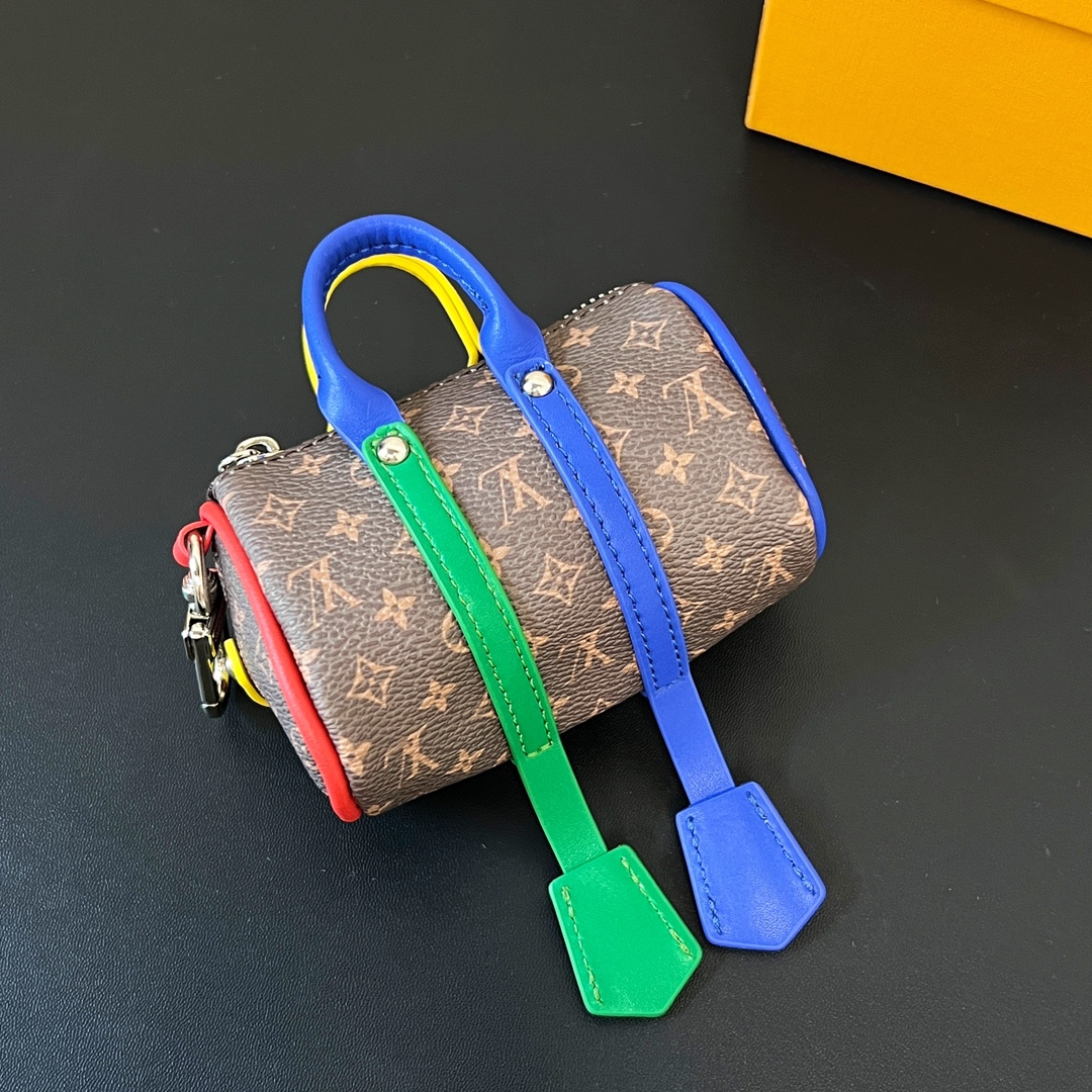 Louis Vuitton Micro Bag Leather Keychain Pendant Accessories