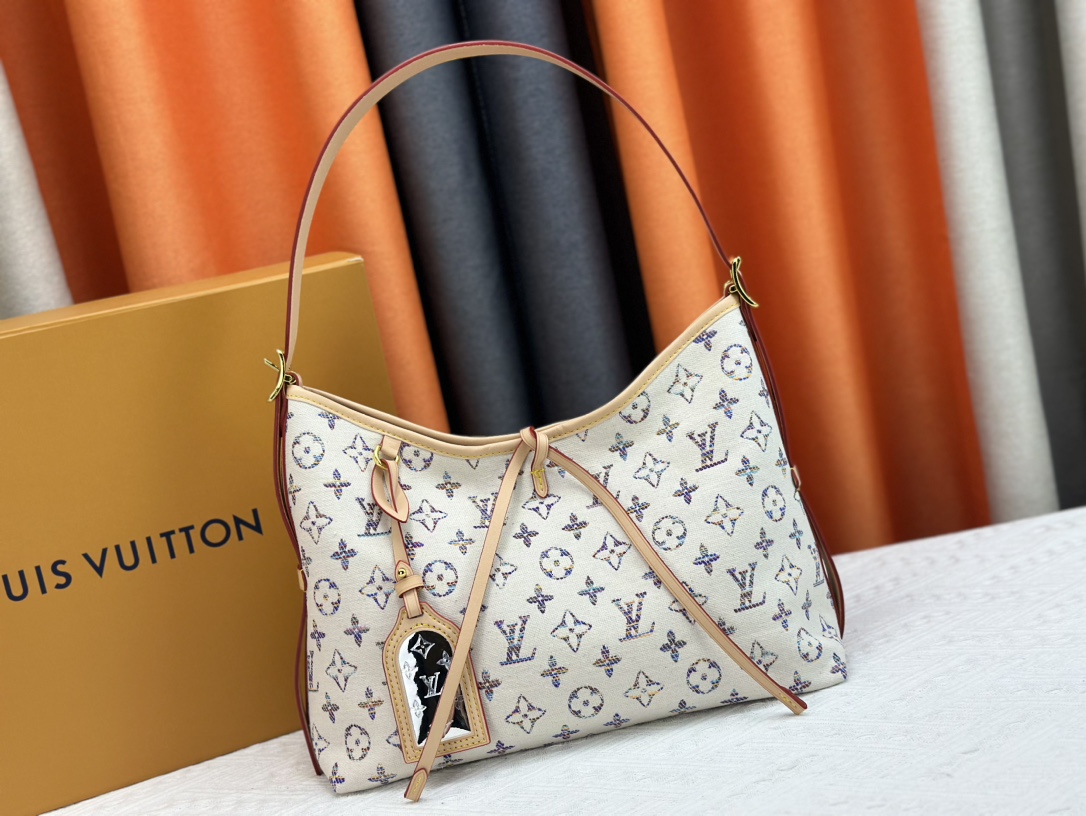 Louis Vuitton CarryAll M24707 M46203 M46197 Shoulder Bag Handbag