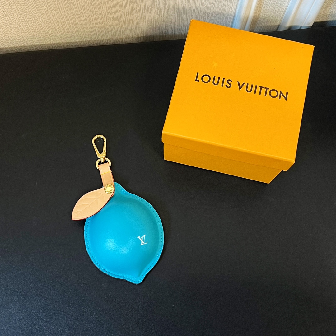 Louis Vuitton Micro Bag Leather Keychain Pendant Accessories
