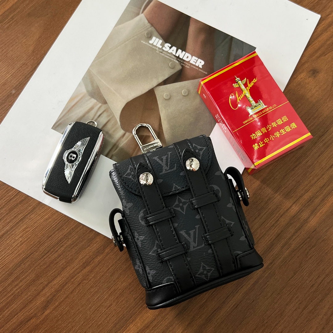 Louis Vuitton Micro Bag Leather Keychain Pendant Accessories