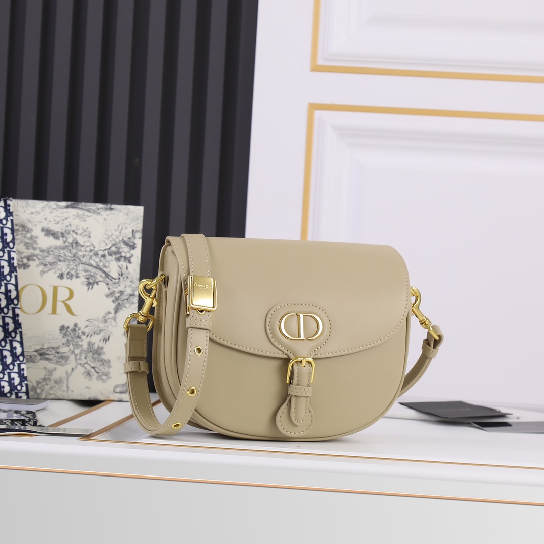 Medium Dior Bobby bag Apricot CD-2011 XB081 22cm