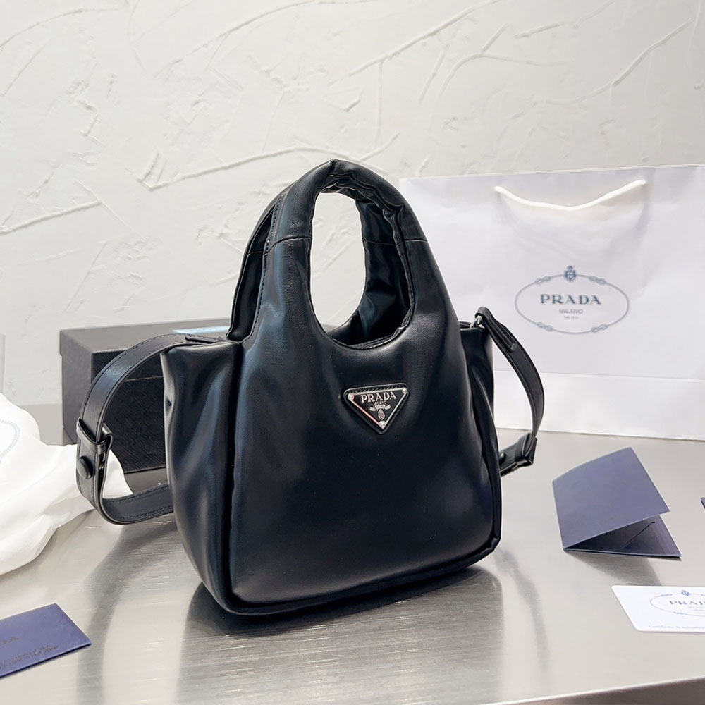Prada Soft Soft Sheep Leather Mini Handbag Shoulder Bag (Replica)