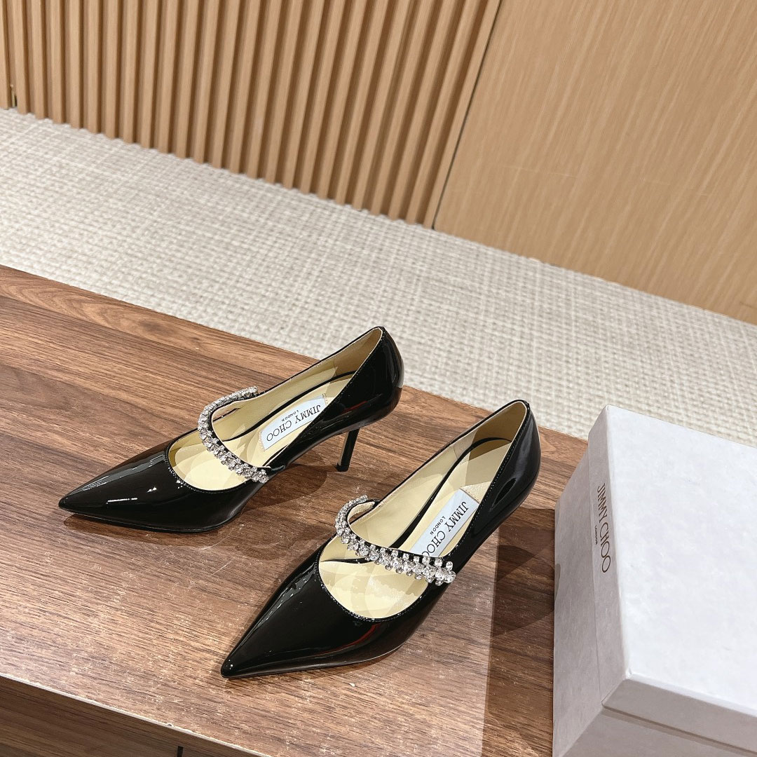 Jimmy Choo Baily Tidal Spike Slide Sandal (Replica)