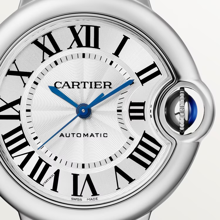 CARTIER BALLON BLEU Alligator Strap 36mm