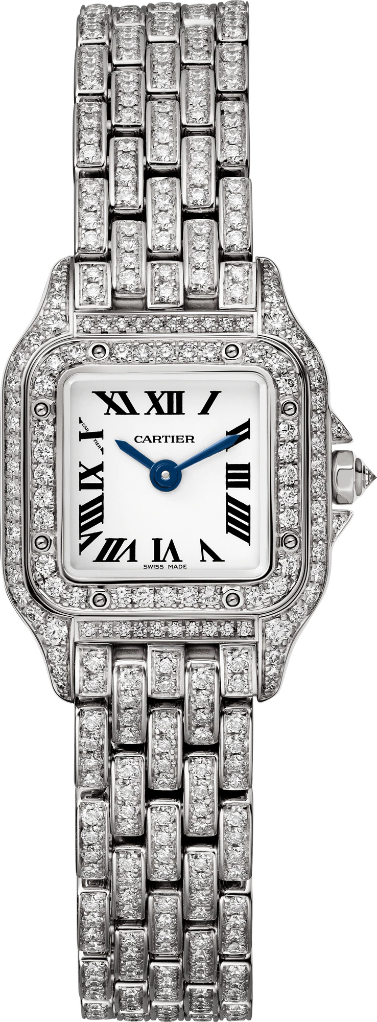 Cartier Panth猫re 18K White Gold & Diamonds Ladies Watch, HPI01325