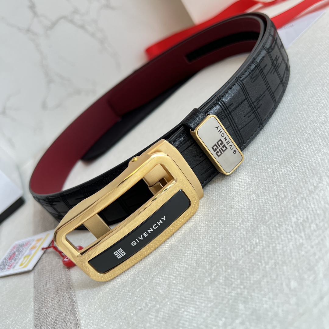 Givenchy Leather Belts 1:1 Mirror Version
