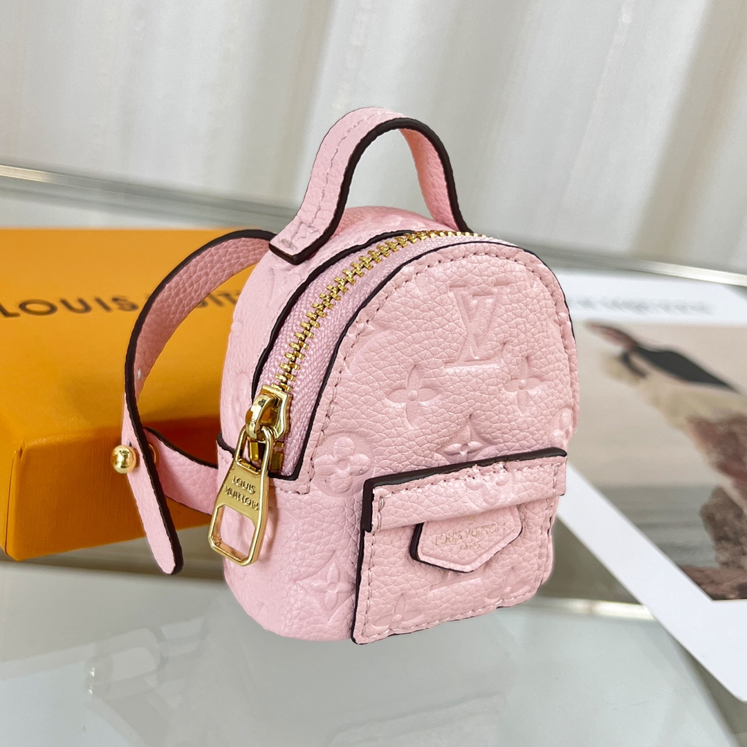 Louis Vuitton Micro Bag Leather Keychain Pendant Accessories