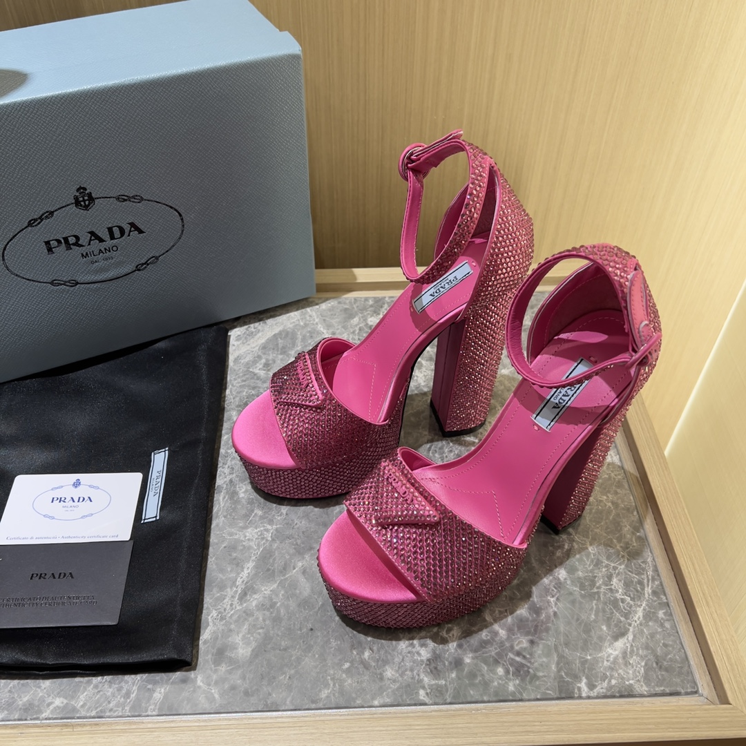 Prada shoes Diamond high heels 14CM PD006