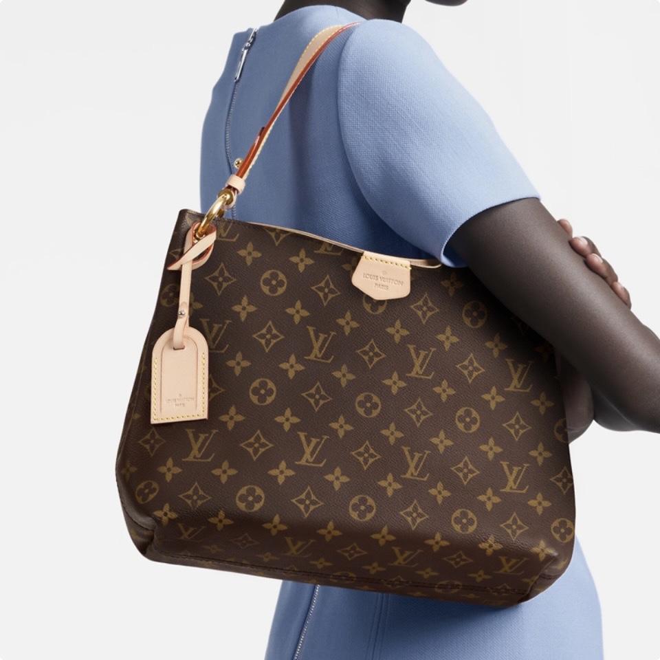 Louis Vuitton LV Graceful Handbag MM 41CM Tote Bag Handbag(Replica)