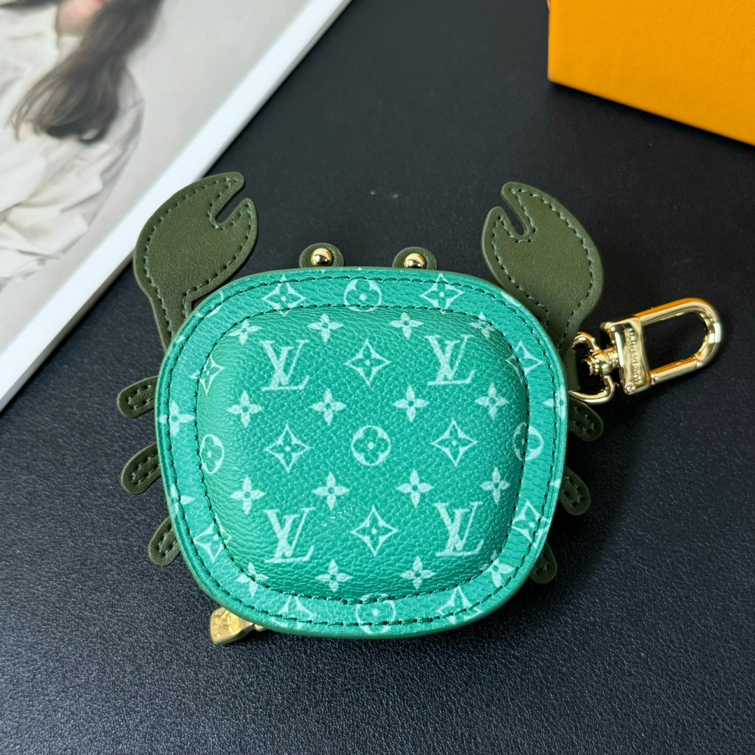 Louis Vuitton Micro Bag Leather Keychain Pendant Accessories