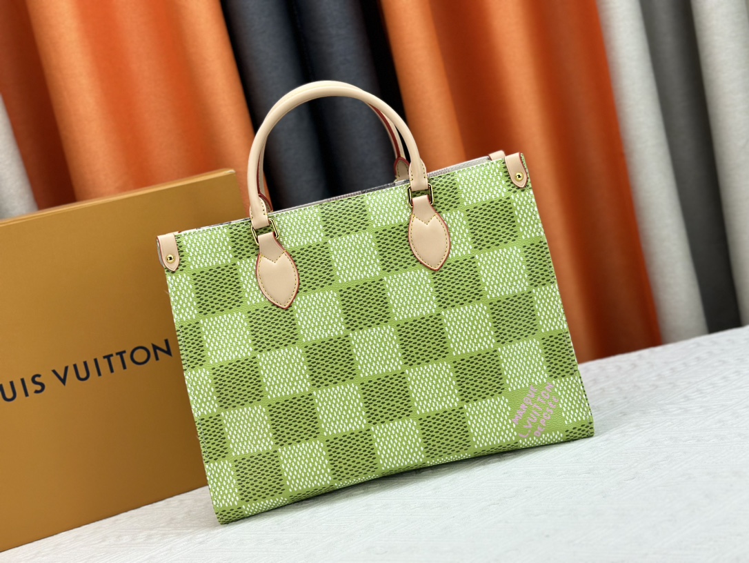 Louis Vuitton On The Go Tote M46542 Shoulder Bag Handbag