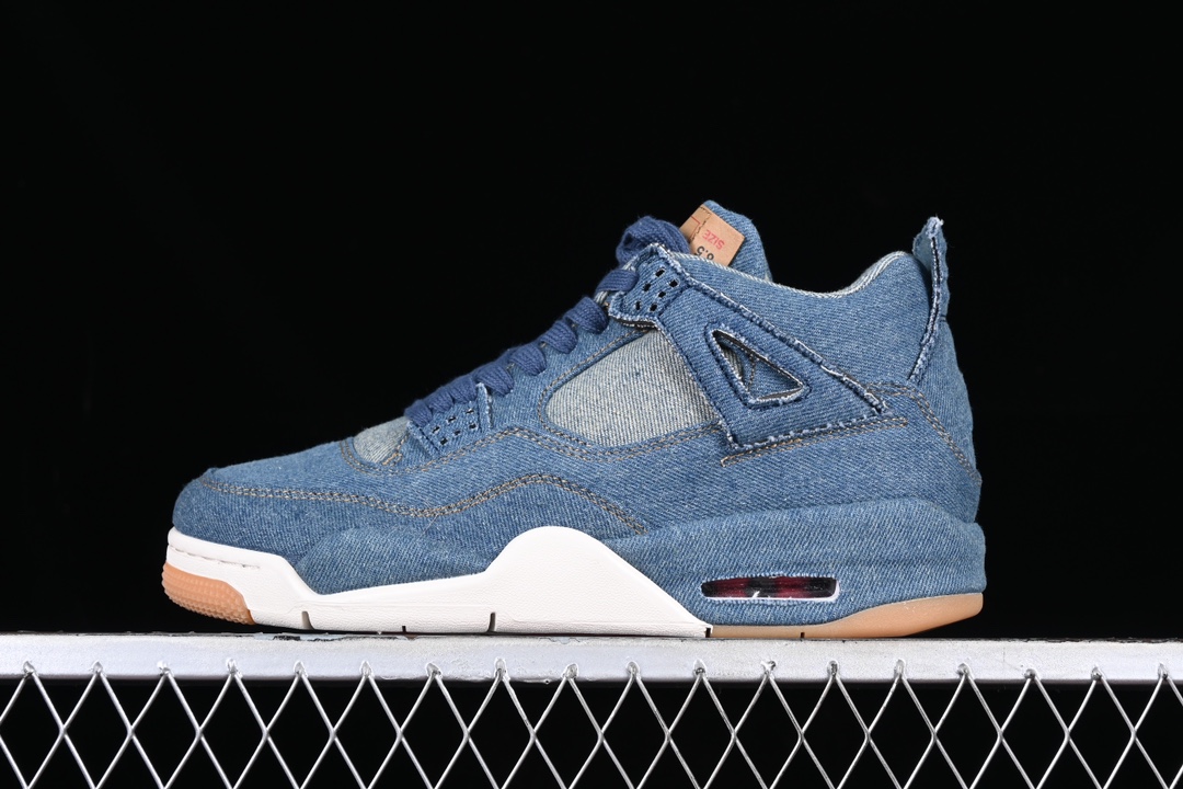 Levi��s x Air Jordan 4 Denim AJ4 AO2571-401 XM003