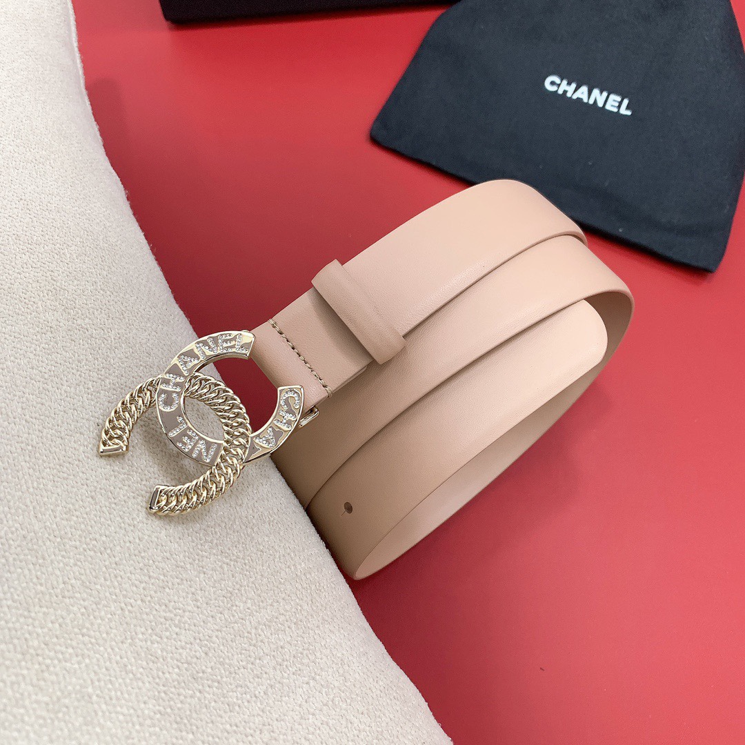 Chanel Leather Belts 1:1 Mirror Version
