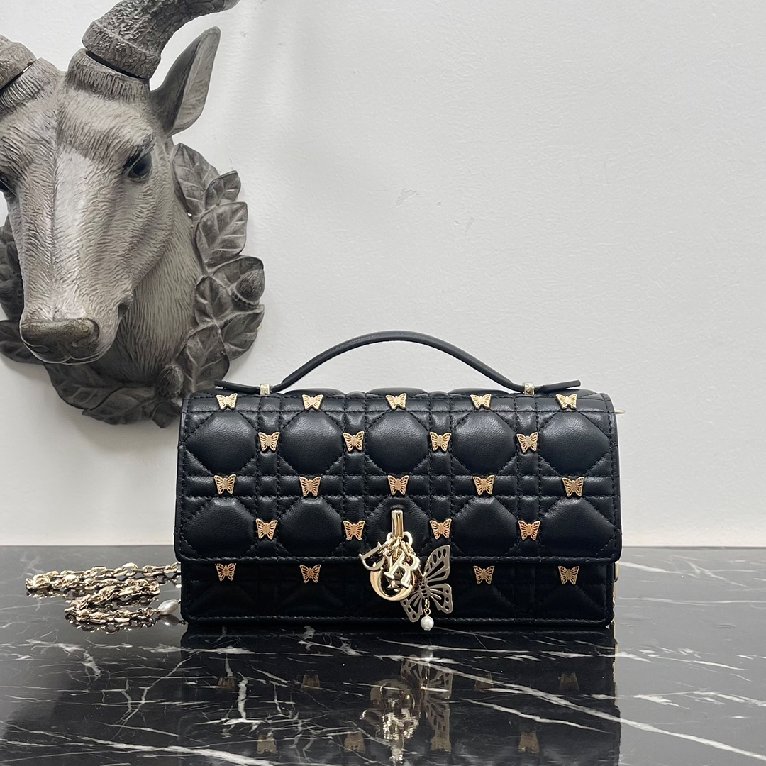 DIOR Miss Dior Butterfly Crossbody Bag(Replica)