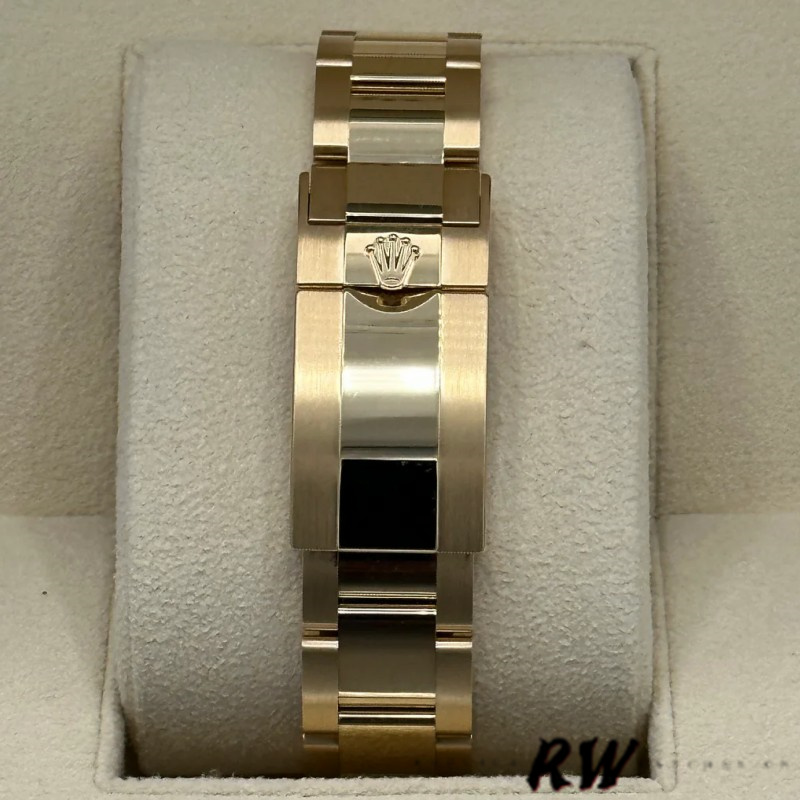 Rolex Daytona 116508 Yellow Gold Black Diamond Dial 40MM Mens Replica Watch