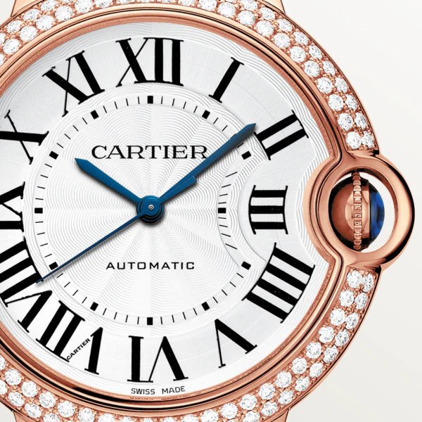 CARTIER BALLON BLEU Diamond Rose Gold 36mm