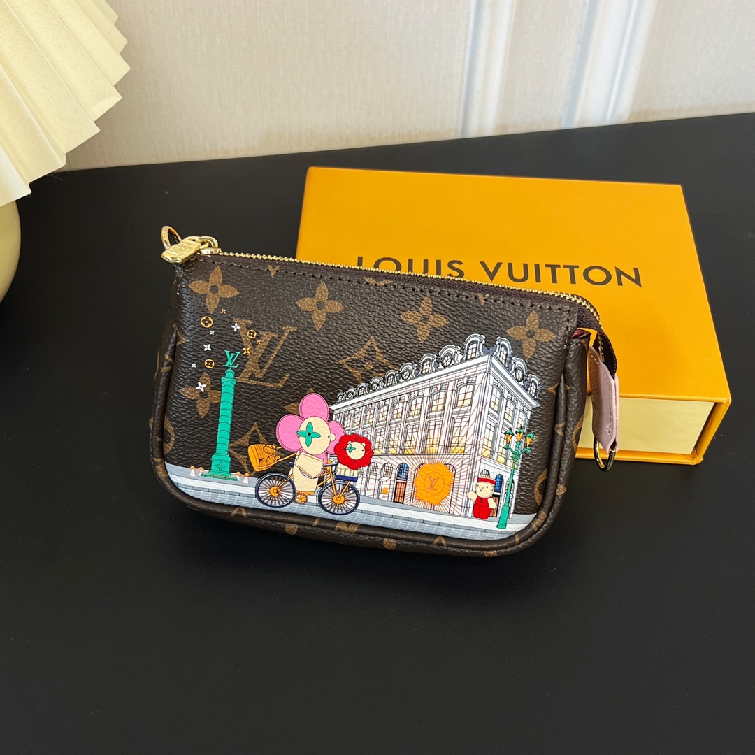 Louis Vuitton Multi Pochette Accessories Mini Bag Purse