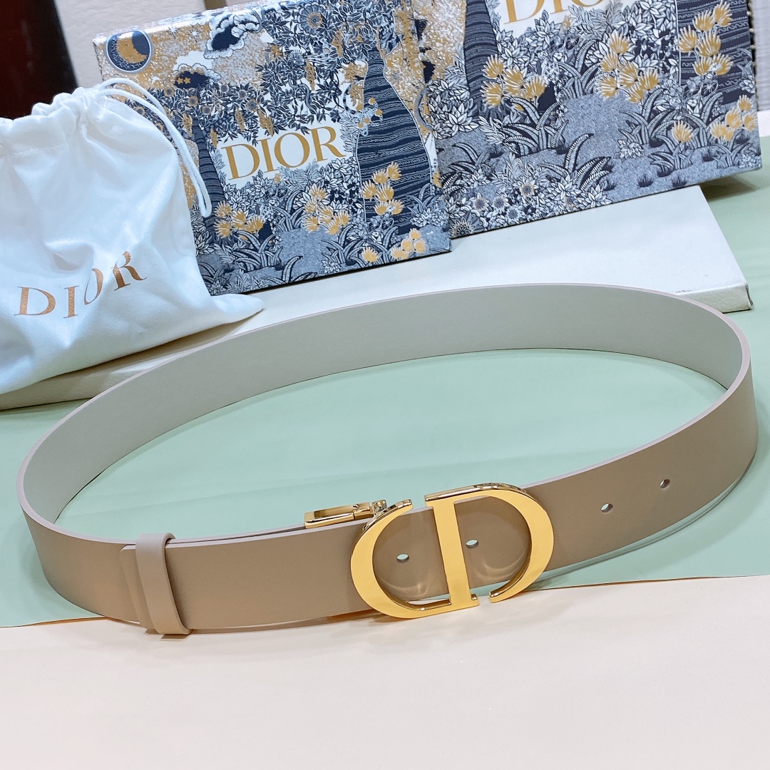 Dior Leather Belts 1:1 Mirror Version