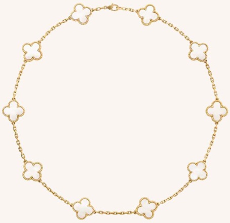 Van Cleef 10 motifs Necklace Replica