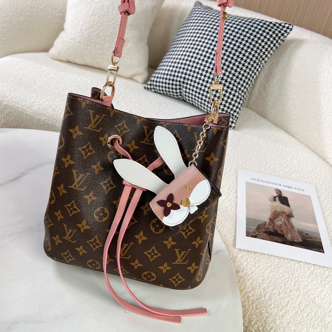 Louis Vuitton Micro Bag Leather Keychain Pendant Accessories