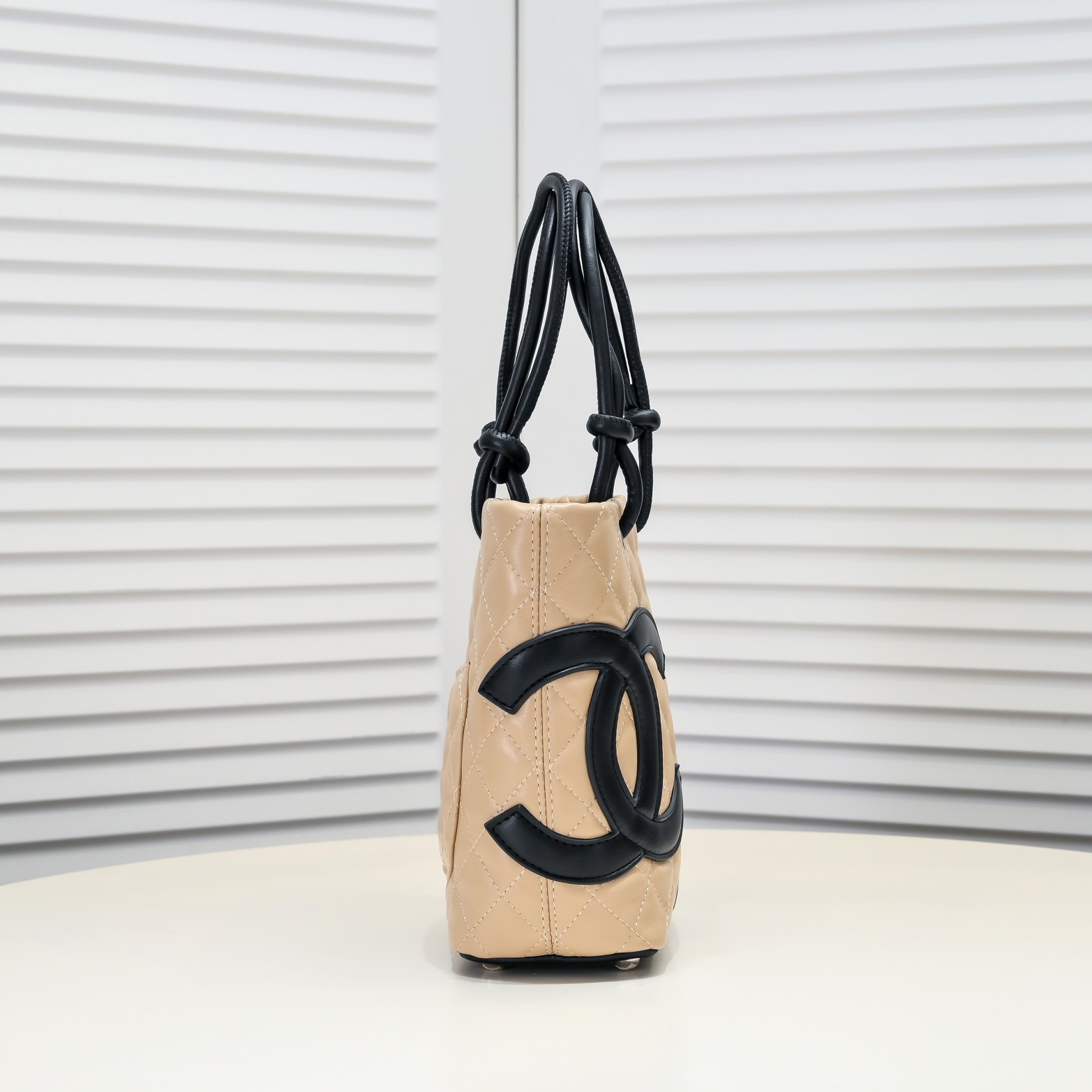 Chanel Ligne Cambon Mini Vintagep Shoulder Bag Handbag