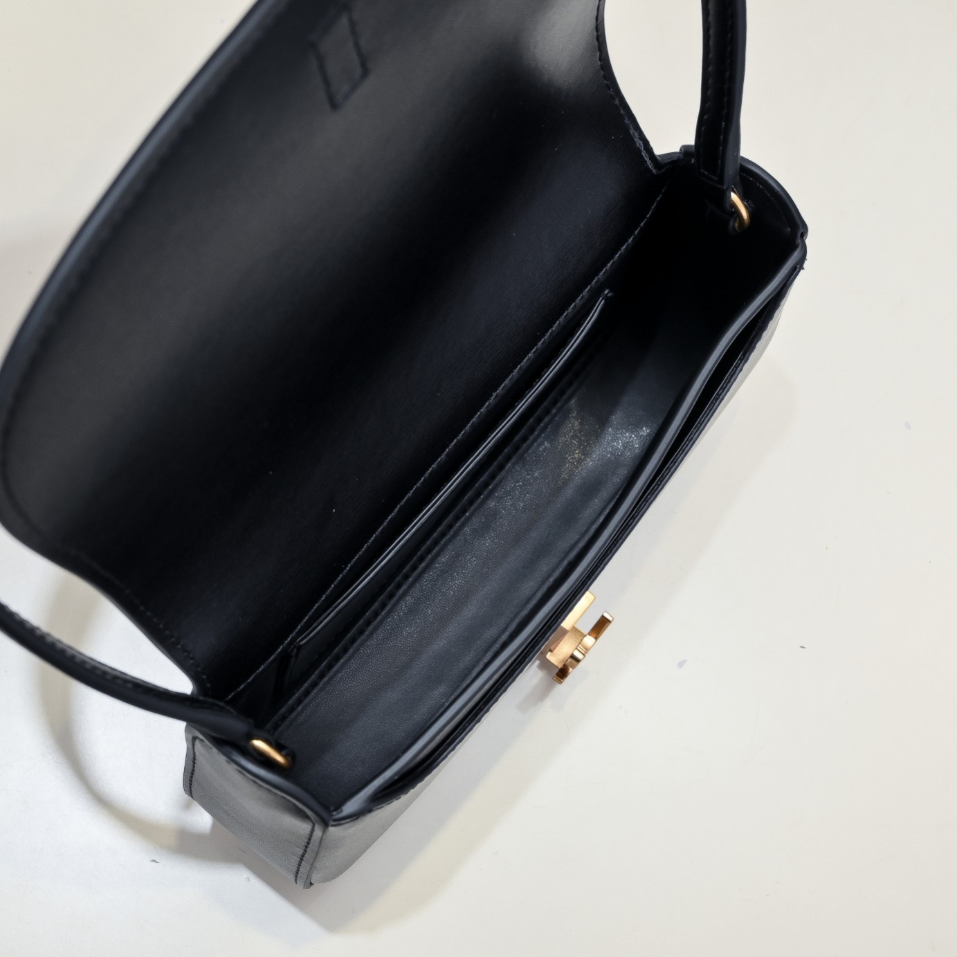 Saint Laurent YSL Volt Aire le Cassander Mini Hobo Shoulder Bag Handbag