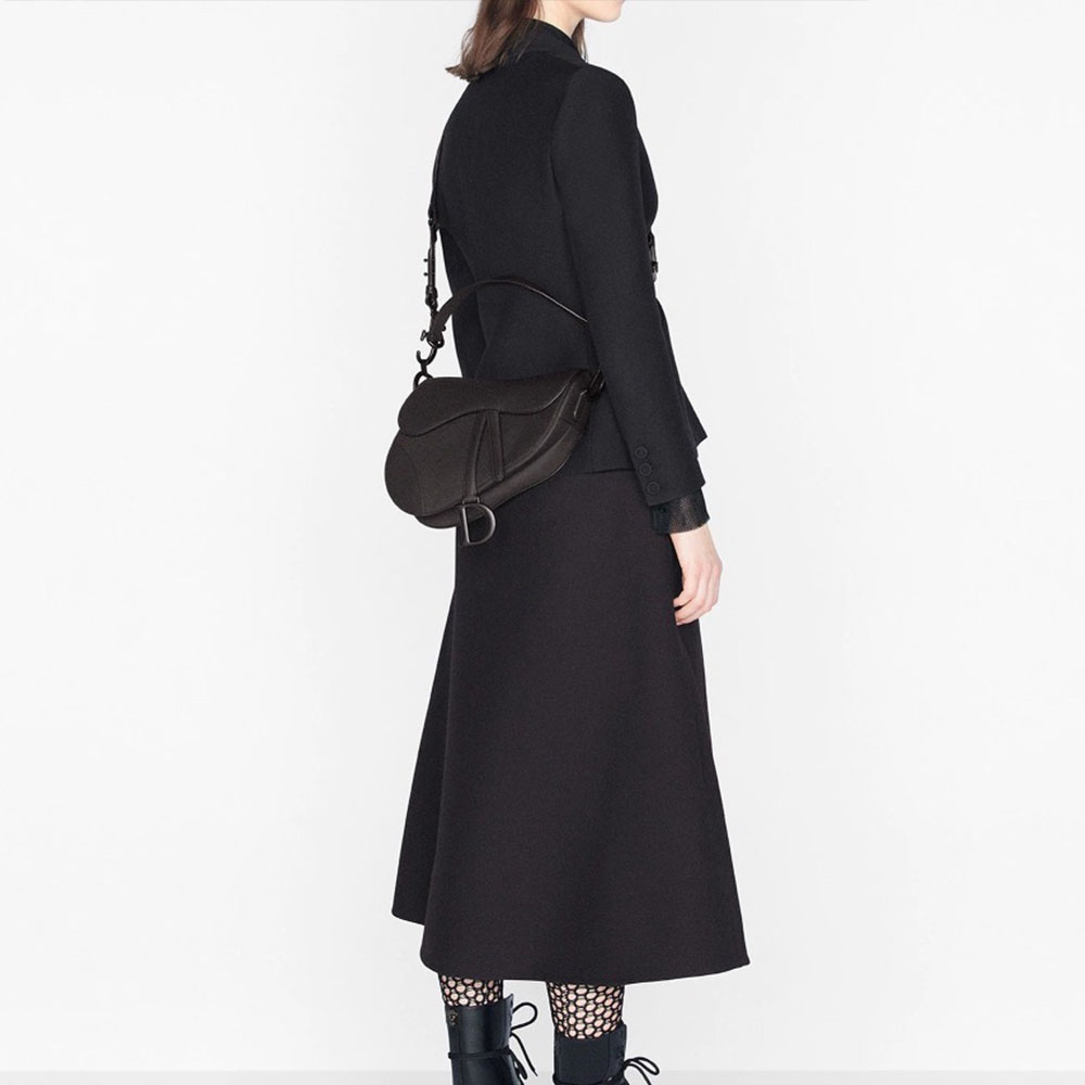 Dior Saddle Bag Matte Leather Shoulder Bag (Replica)