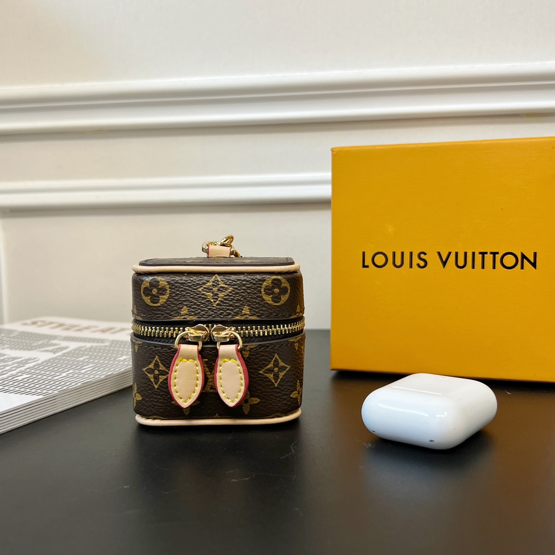 Louis Vuitton Micro Bag Leather Keychain Pendant Accessories