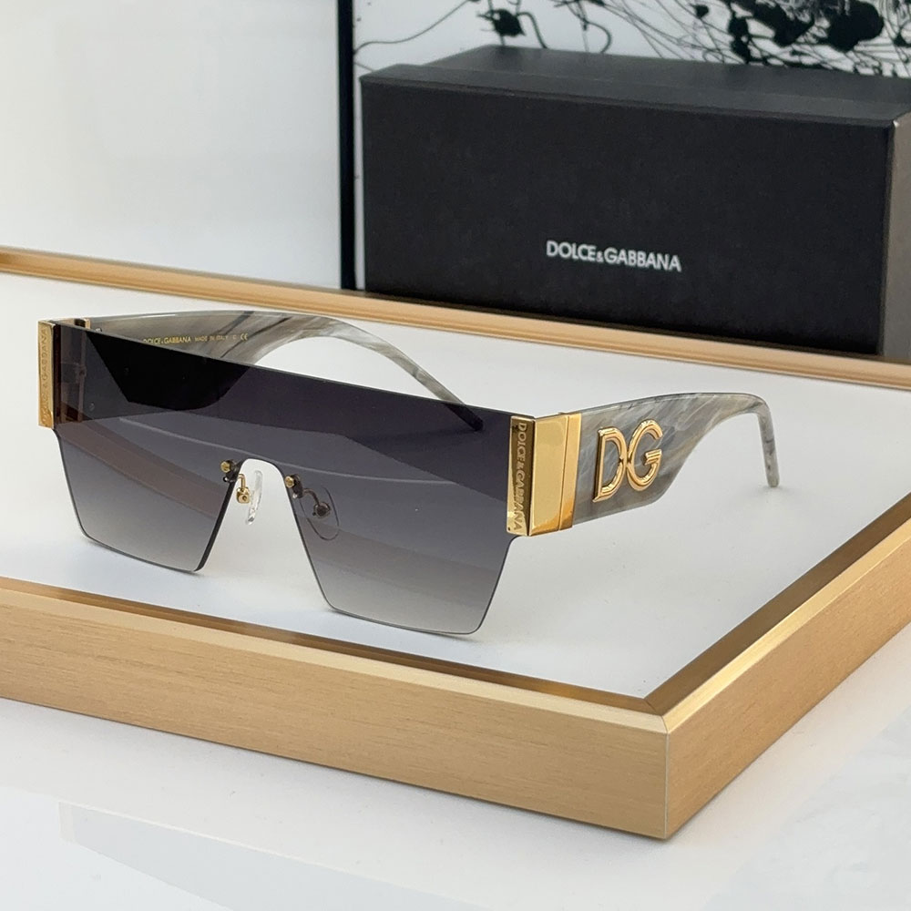DOLCE & GABBAN DG rimless Sunglasses Top quality 锛�Replica锛�