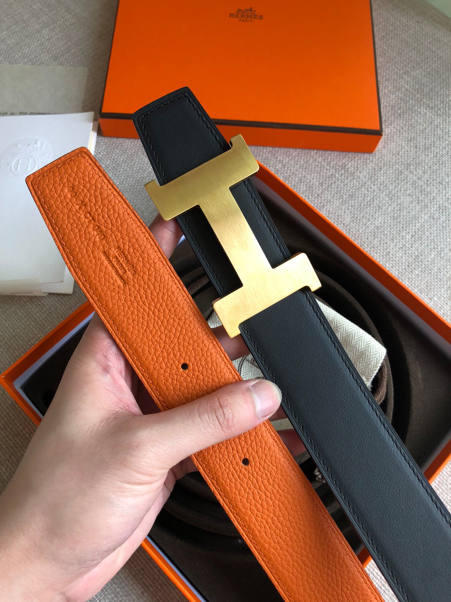 Hermes Leather Belts 1:1 Mirror Version
