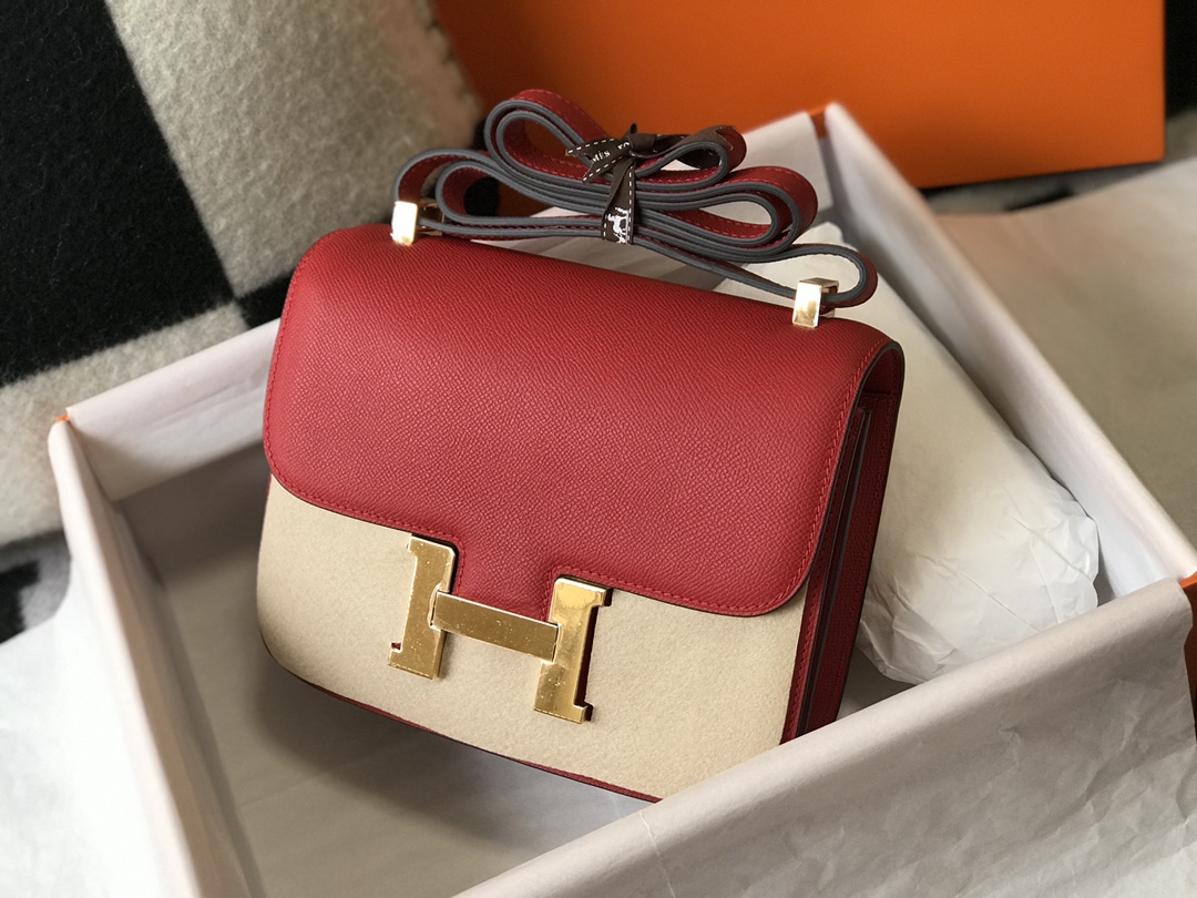 Original Copy Hermes Epsom Constance 24cm Leather Bags More Colors-1