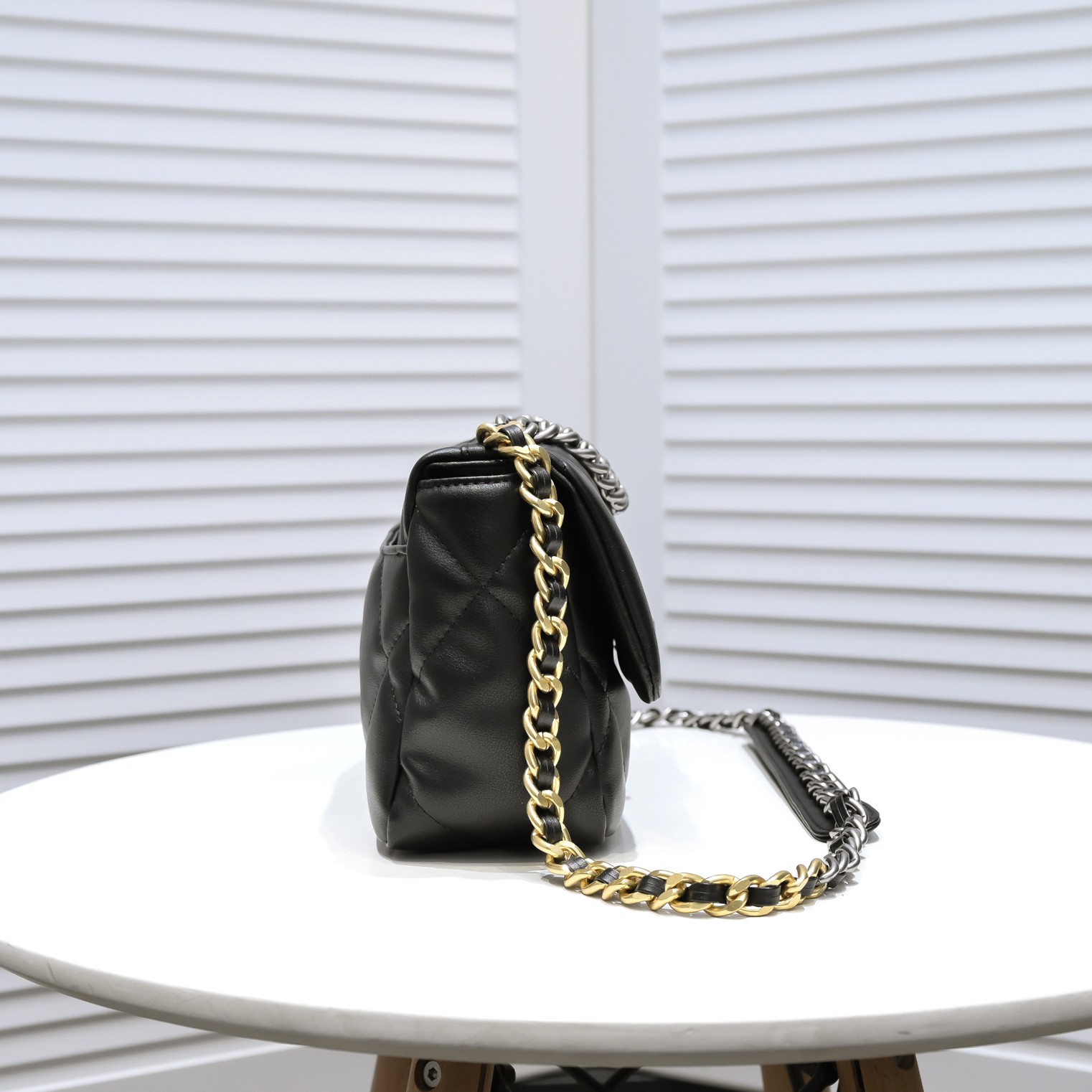 Chanel Chanel Lambskin Quilted Small 19 Flap Shoulder Bag Handbag