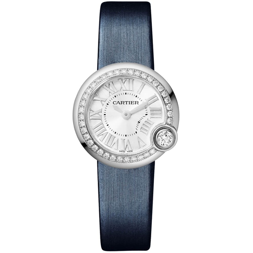 Cartier BALLON BLANC Stainless Steel Quartz Lady��s Watch, W4BL0002