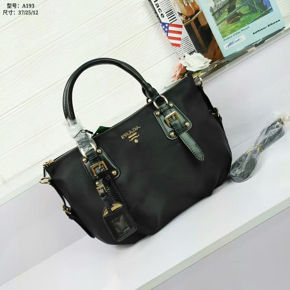 Prada Tote Handbag A193 TS551 37cm