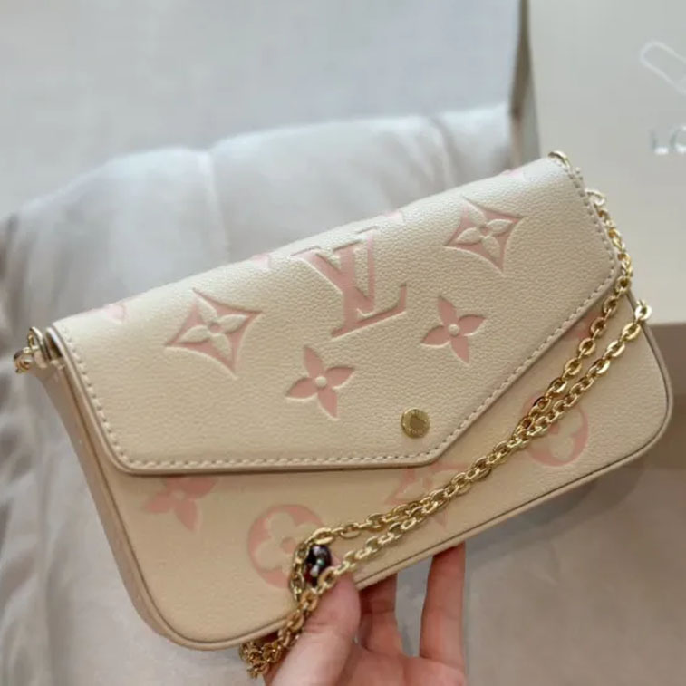 LV Pochette F茅licie Bag 067 DB071 21cm