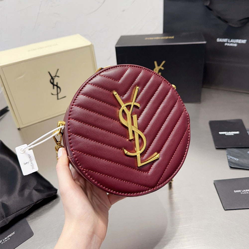 SAINT LAURENT YSL Vinyle Shoulder Bag(Replica)