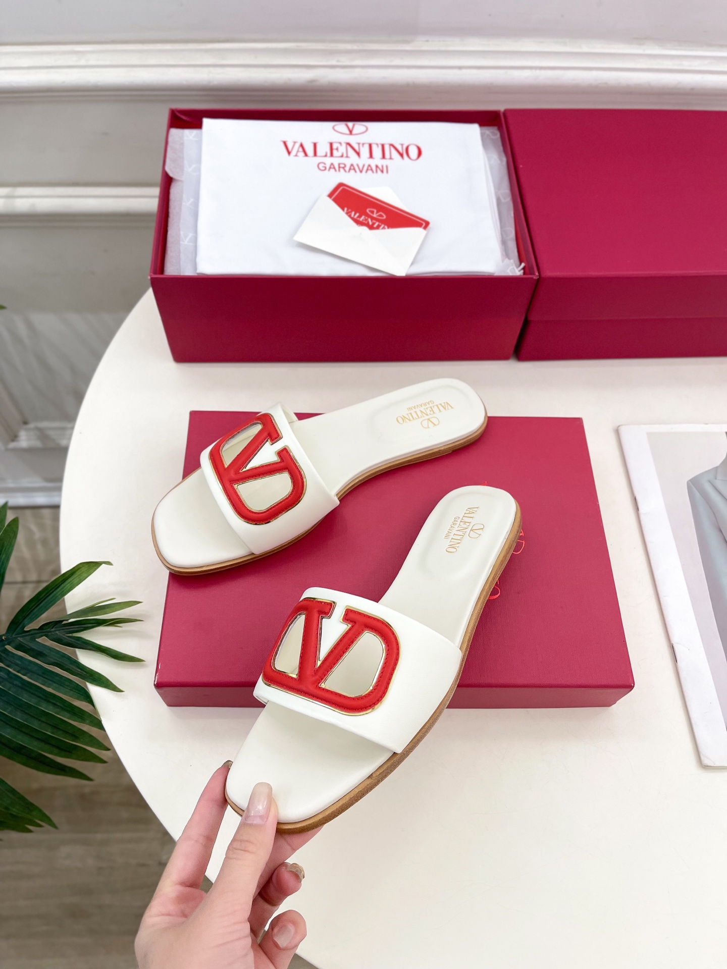 Valentino Shoes Slipper Valentino Garavani Roman Stud Women's Slippers