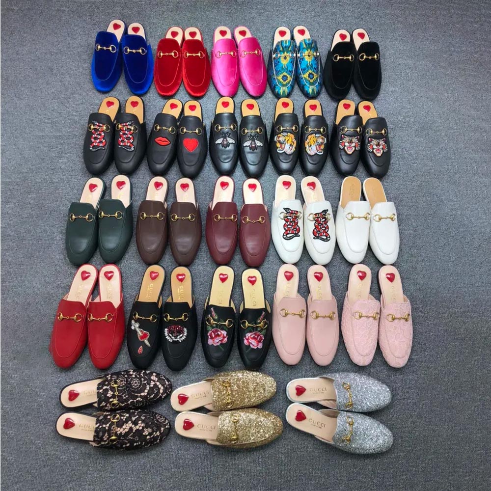 Gucci shoes loafer (35-41) 32 colors GG007 02