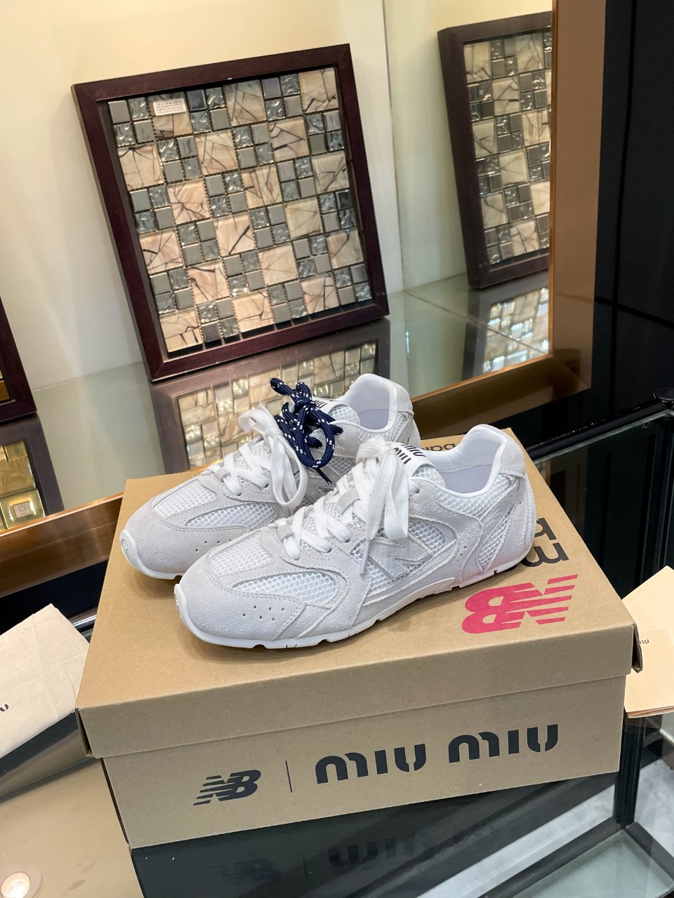 MiuMiu x New Balance 008 Casual shoes HL082