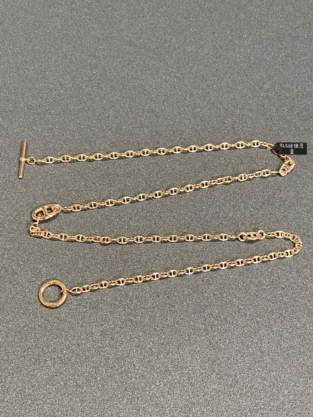 Hermes Pig Nose Necklace